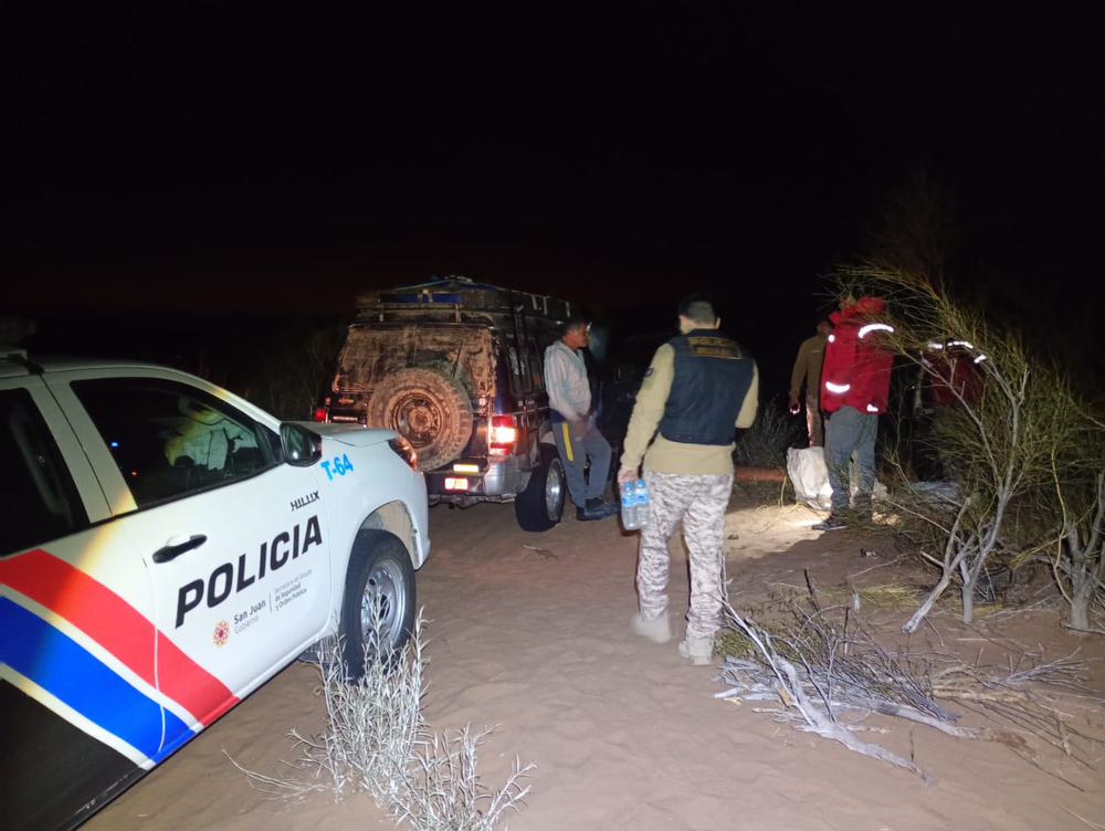 Familia perdida por más de 24 horas.