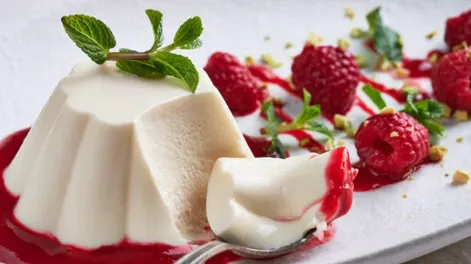 Receta de panna cotta, fácil y sin horno