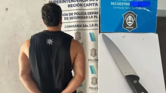 Detienen en La Plata a un fisicoculturista sanjuanino que agredió a su novia