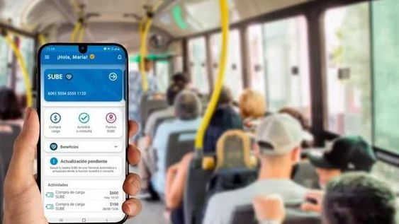 Nueva app de la SUBE para pagar con celular