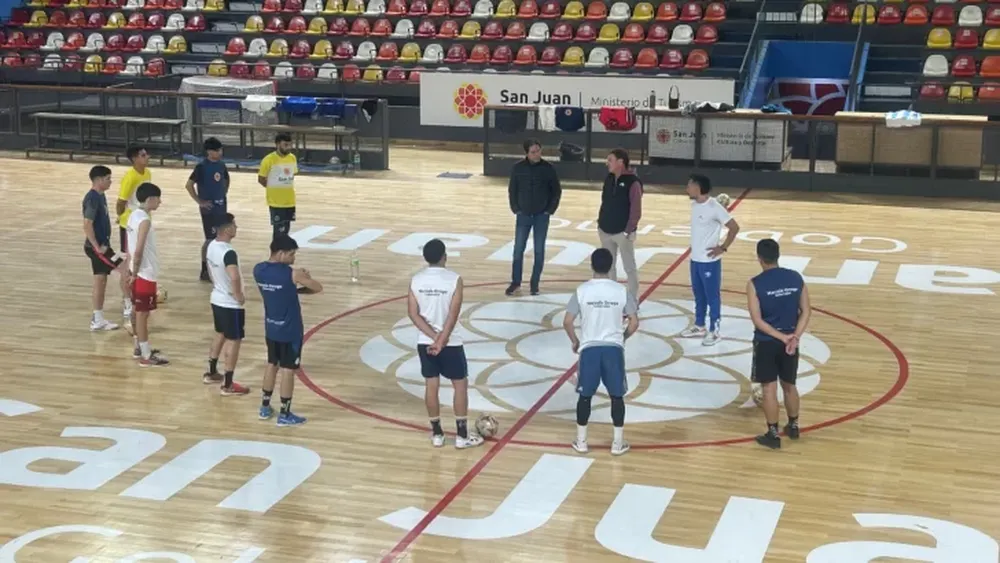 Detalles, La selección sanjuanina sigue entrenando en la recta final para el Nacional en Misiones.