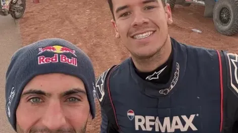 Lisandro Sisterna hace historia para San Juan: junto a Kevin Benavídes ganaron la etapa 7 del Rally Dakar