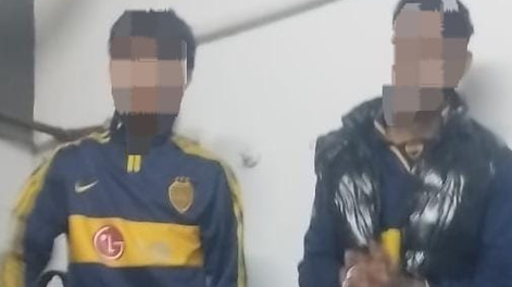 superclasico caliente en santa lucia: festejaron el triunfo de boca a los tiros y terminaron detenidos