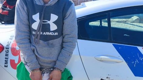 Intentó robar celulares en la casa de su amigo y fue detenido en Valle Grande