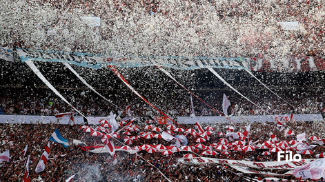 El impactante recibimiento de River en el Superclásico ante Boca con más de 50 toneladas de papelitos: el video