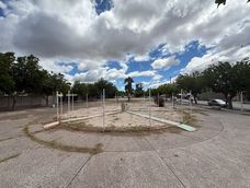 Desde el municipio de Caucete dijeron que en un par de semanas arranca la recuperación de la plaza que está frente al hospital.
