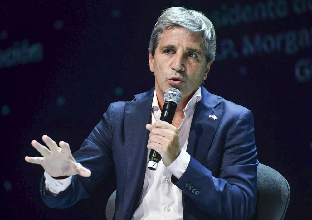 El ministro de Economía, Luis Caputo.&nbsp;