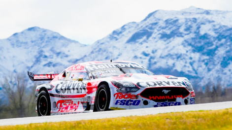 Líder. El Mustang de Werner fue el mejor en el autódromo de San Luis. Tobías Martínez llegó en la posición 25.