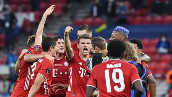 El gol de Ocampos no le alcanzó al Sevilla y el Bayern Munich es supercampeón