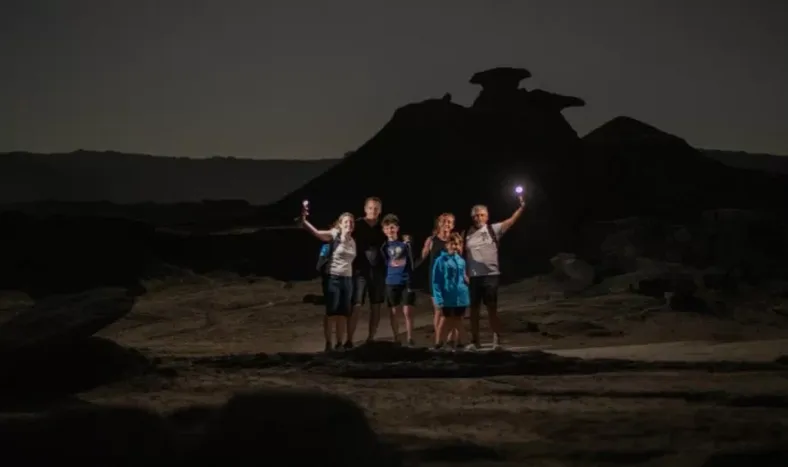 Luna Llena en Ischigualasto.-