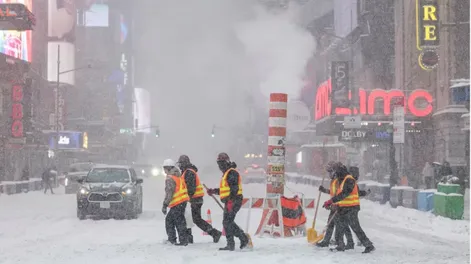 Frío extremo en Estados Unidos: 11 muertos y 200 millones de personas bajo alerta