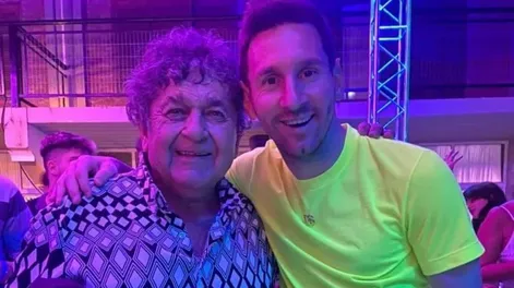 El baile de Lionel Messi y Antonela Roccuzzo en un show de Los Palmeras