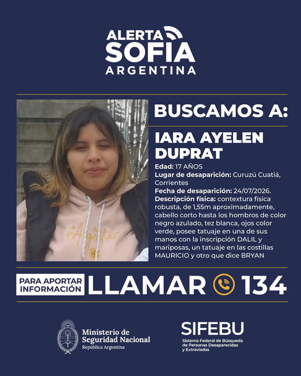 El&nbsp;Ministerio de Seguridad Nacional activó el Alerta Sofía este sábado.