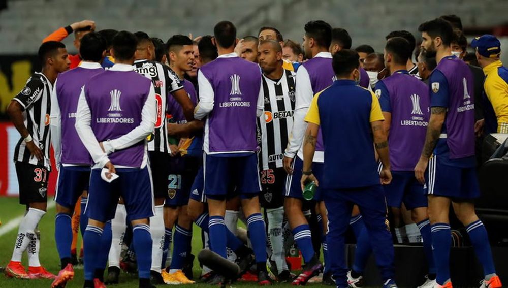 Mineiro volvió a acusar a Boca Juniors por los incidentes