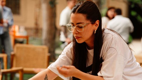 Rossío Romero, la autora del afiche de la 3° Feria Flamenca - Raíces