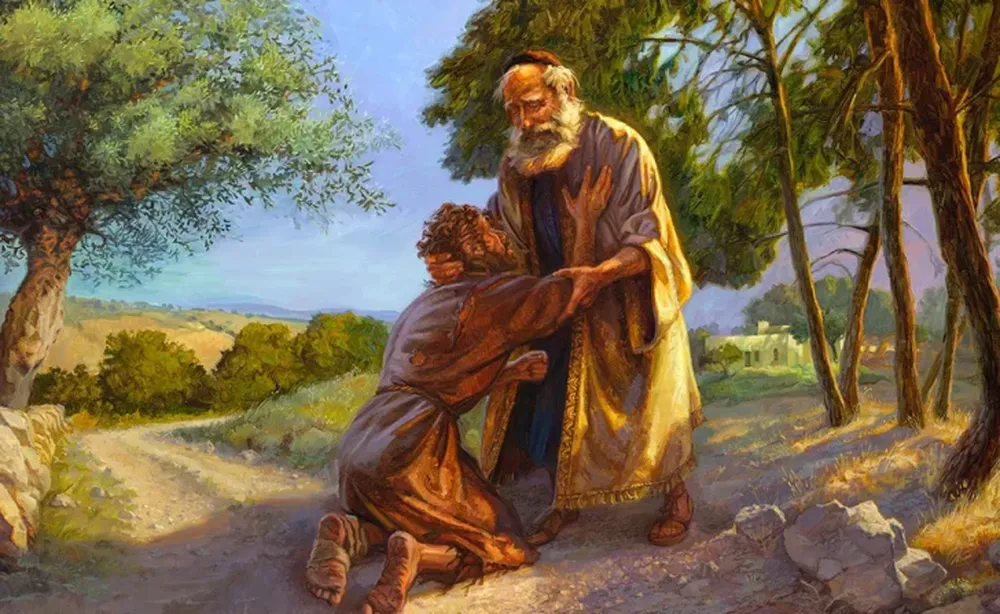 ...PADRE, he pecado contra el cielo y contra ti; ya no merezco llamarme hijo tuyo: trátame como a uno de tus jornaleros...