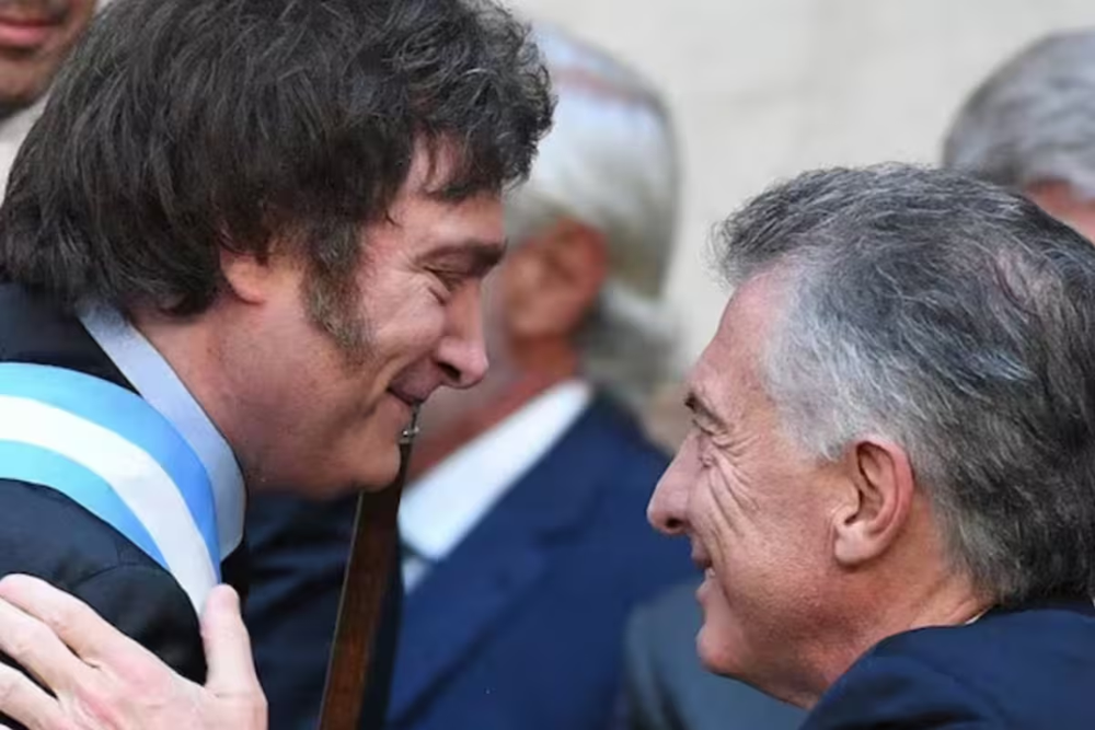 Milei y Macri, y una relación pendulante.