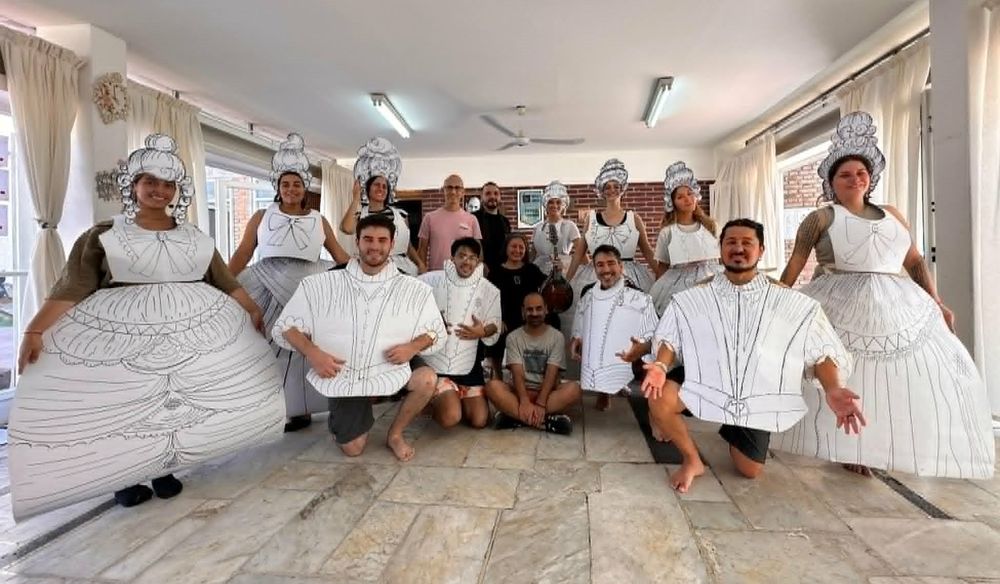 El equipo de Merkén, que llevará a escena su original propuesta sobre música del Barroco