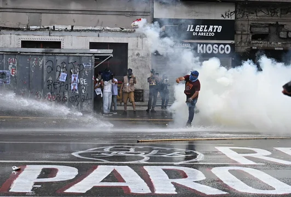 Protestas en el Congreso: 10 heridos y 12 detenidos tras los incidentes durante el paro
