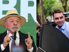 Lula y Bolsonaro.