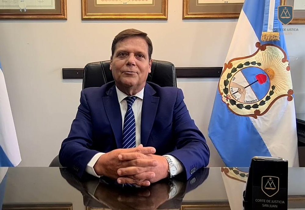 El ministro de la Corte Juan José Victoria.-