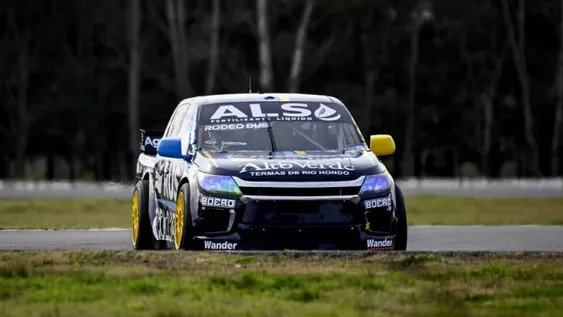 TOBÍAS MARTÍNEZ, al comando de su Chevrolet S10, deberá remontar para pelear por los puntos.