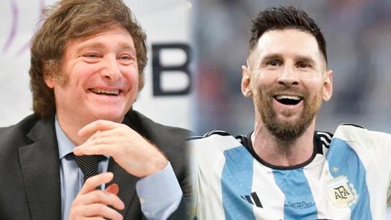 Javier Milei despidió a Lionel Messi tras el anuncio de su retiro de la Selección argentina.