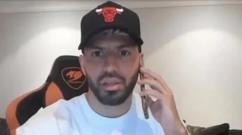 El Kun le reconoció a su hijo que no leyó su mensaje y le dio un insólito motivo