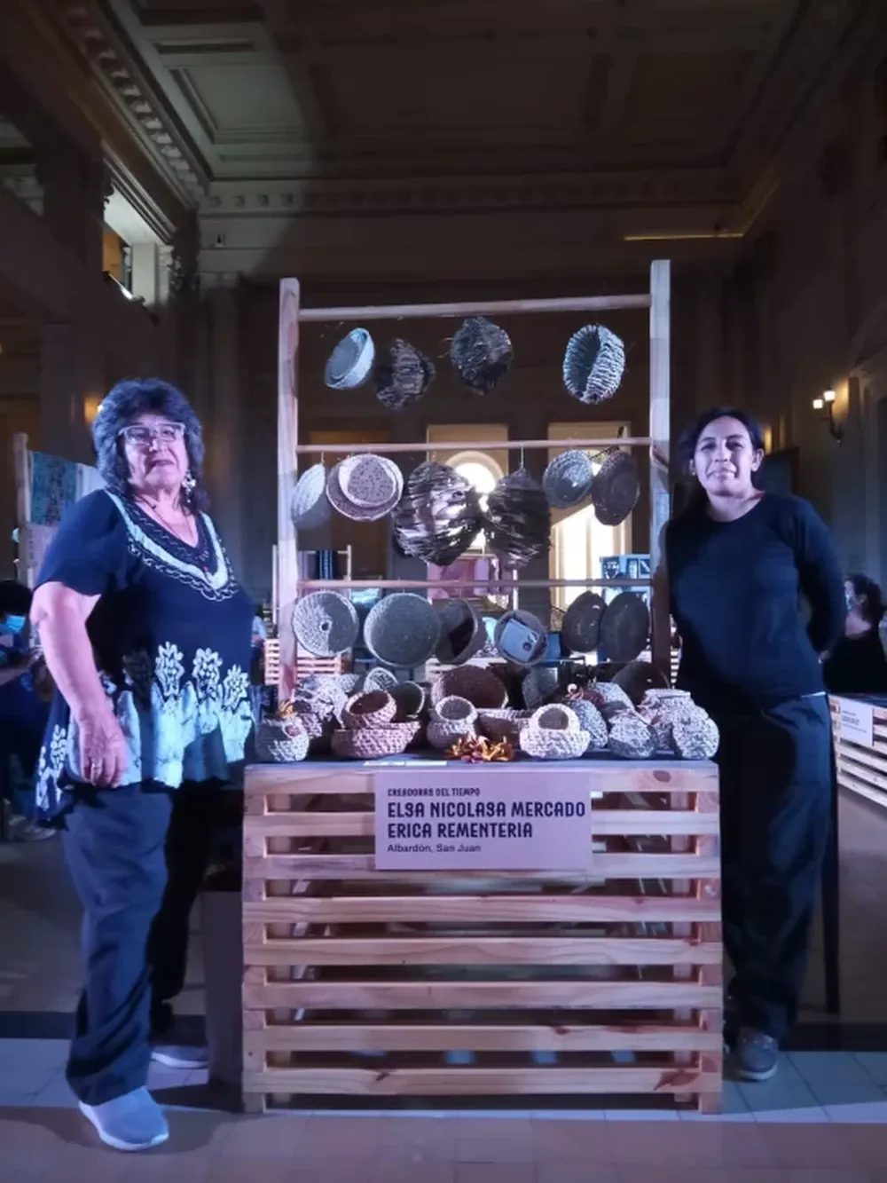 Las artesanas que llevaron un pedacito de Albardón a la meca del arte