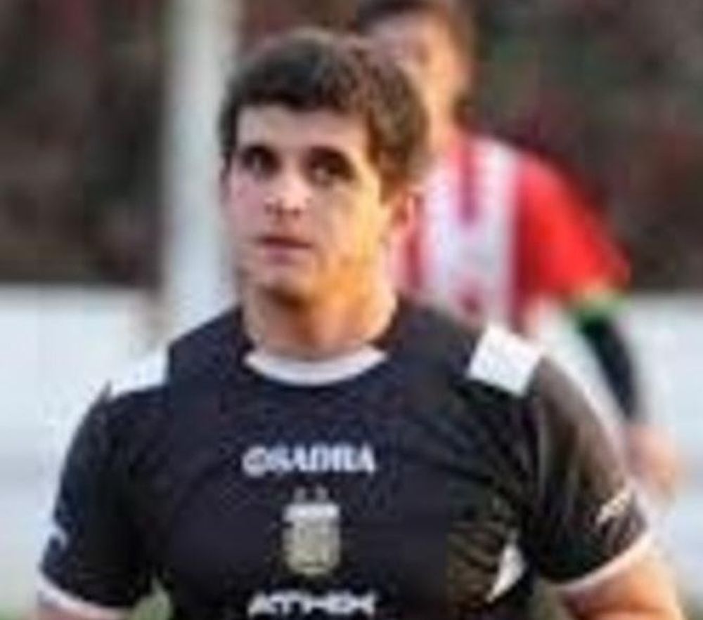 Lucas Novelli, el árbitro de San Martín-Güemes