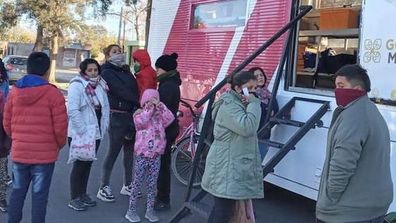 Operativo interministerial en Rawson