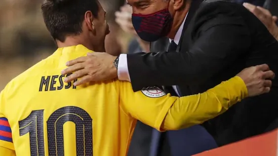 Laporta se tiene fe para traer a Messi