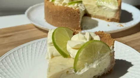 Receta de Key lime pie: una tarta de limón rica, fácil y en minutos