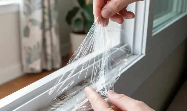 Usar papel film en los rieles de las ventanas: para qué sirve y por qué lo recomiendan.