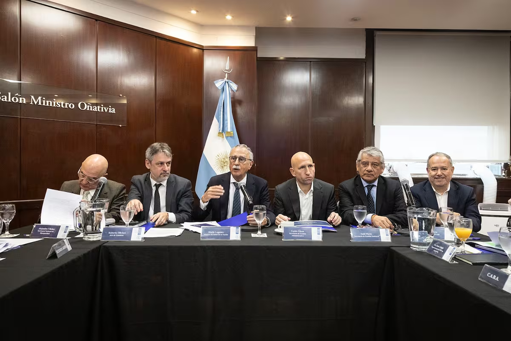 El ministro de Salud, Mario Lugones, compartió el proyecto en el Consejo Federal de Salud (Cofesa)Gentileza Ministerio de Salud