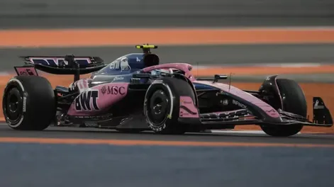 Colapinto terminó último en el ensayo previo a la clasificación Sprint del GP de Qatar de F1