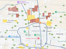 Choferes crearon un mapa con las zonas peligrosas de San Juan