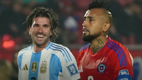 Arturo Vidal habló de la Selección argentina, especialmente de Rodrigo De Paul.&nbsp;