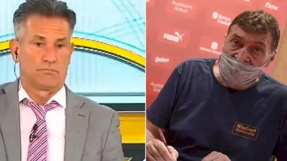 Diego Díaz imitó la voz de Falcioni y volvió a quedar en el centro de la polémica