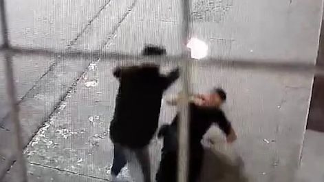 [VIDEO] Así fue el momento en el que sicarios matan a un policía en Rosario