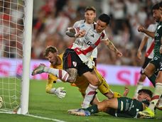 Primero. Anticipó Driussi y le quedó el rebote para vencer a Burrai. River volvió sumó su segunda victoria en el ciclo de Coudet. Primero. Anticipó Driussi y le quedó el rebote para vencer a Burrai. River volvió sumó su segunda victoria en el ciclo de Coudet.