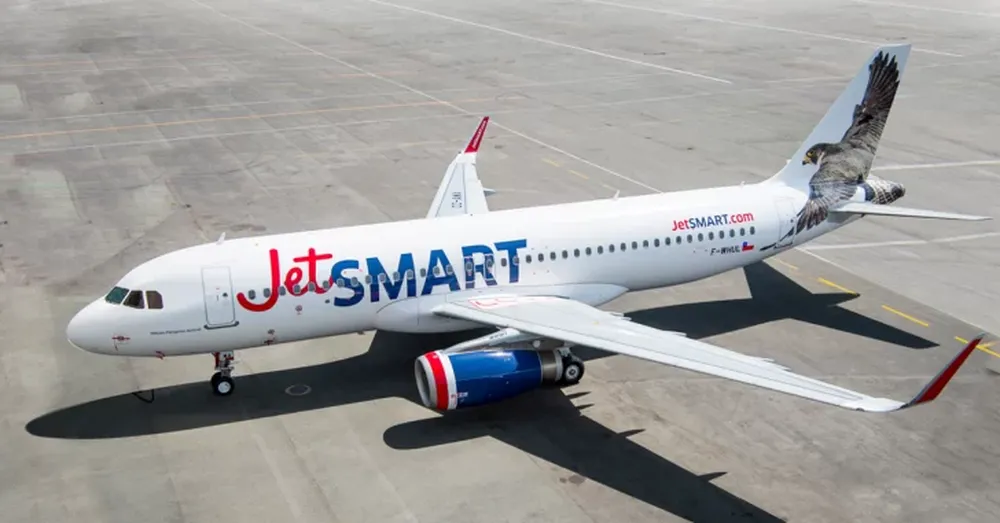 JetSMART desambarac en San Juan. Foto: Gentileza
