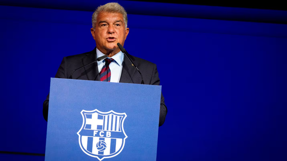 el presidente de barcelona le insistio al atletico de madrid por julian alvarez: nos gustaria que acepten la oferta