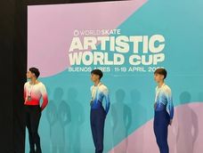 Campeón. Jesús Morte ganó en Buenos Aires en una de las pruebas más importantes del patinaje artístico. Campeón. Jesús Morte ganó en Buenos Aires en una de las pruebas más importantes del patinaje artístico.