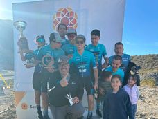 Campeones. El DSCP se quedó con la Copa Scott en la última fecha corrida en el Circuito La Mina.