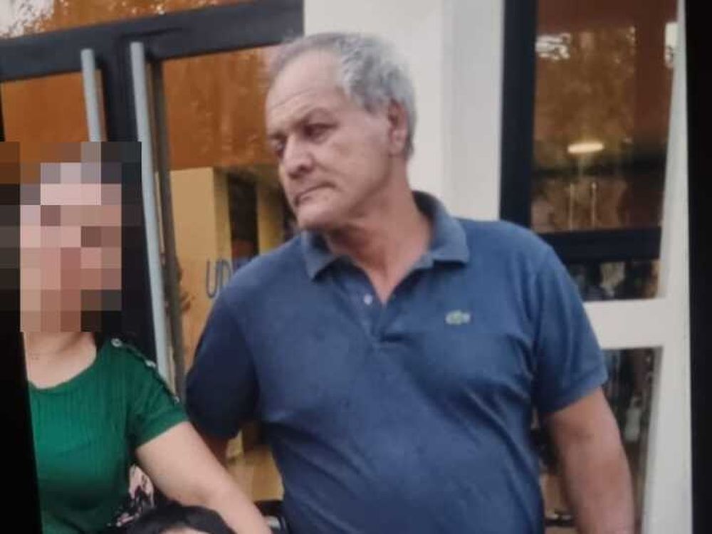 El hombre que irrumpió en su casa pese a tener una orden de restricción.-
