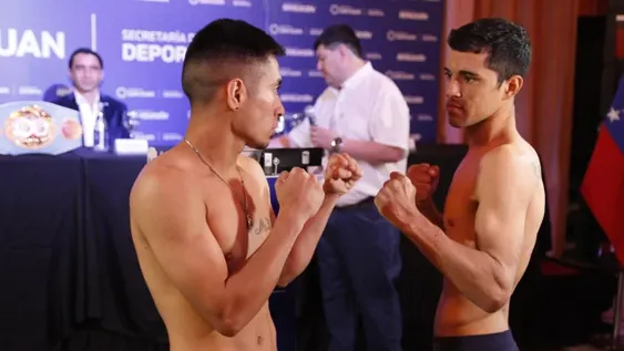 Leonela Yúdica aprobó el pesaje antes de defender el título mundial