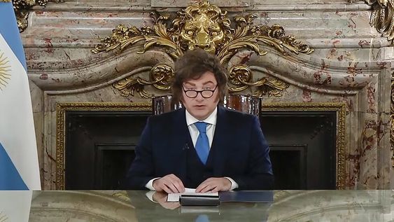 Javier Milei protagonizó una nueva cadena nacional.
