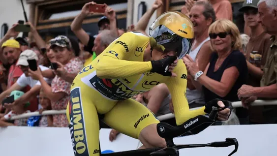 Vingegaard sacó una gran ventaja buscando repetir