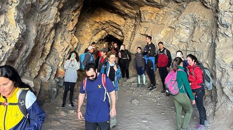 Alumnos de la UNSJ participaron de un circuito de turismo educativo en San Martín.